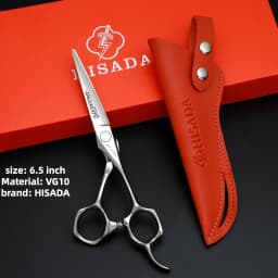 HISADA Hairdressing Scissors 5.5 Inch Hair Cutting Machine VG10 Material High Grade Scissors Professional Hair Salon
