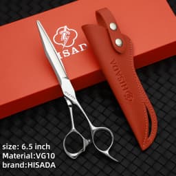 HISADA Hairdressing Scissors 5.5 Inch Hair Cutting Machine VG10 Material High Grade Scissors Professional Hair Salon