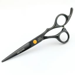 JOHN Japan 440c Scissors Titanium Plating Black Scissors Professional Haircut Kit Cutting Thinning Scissors And Scissor Case