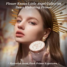 Flower Knows Little Angel Collection Dewy Hydrating Primer 50g Essence Water Gel Long-lasting Concealed pores with matte finish