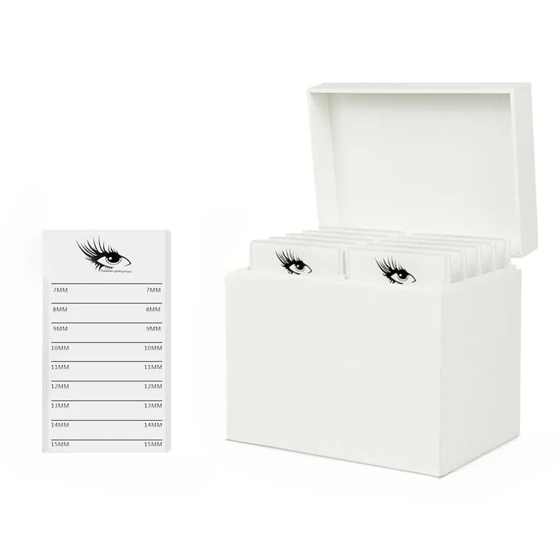 Wholesale CNKESS Wholesale Beauty Salon 10 Layers Acrylic Eyelash Extensions Storage Box Lash Tile Palette Box