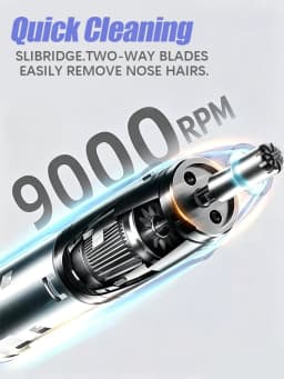 Generation-2, Nose Hair Trimmer Electric Rechargeable Nose Trimmer Men Shaver Razor Women Nose Hair Cutter Ear Trimmer