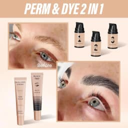 Libeauty Lash Lift And Brow Dye Tint Kit Lifting Eyelashes Brow Lamination Lash Lifting Set Eyes 5 To 8 Weeks Makeup Tools