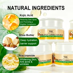 WK JALY Dark Spot Corrector Cream, Whitening, Even Skin Tone, Reduce Melanin, Hyperpigmentation, For All Skin Types, 50ml