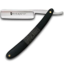 Titan Wood Handle Men Shaving Tools Hair Razor Stainless Steel Straight Razor