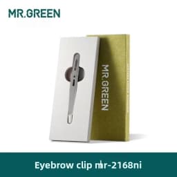 Mr. Green's Eyebrow & Beard Tweezer Tool - Professional Hair Removal Clipper for Eyebrows and Beards
