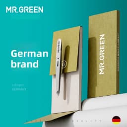 Mr. Green's Eyebrow & Beard Tweezer Tool - Professional Hair Removal Clipper for Eyebrows and Beards