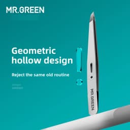 Mr. Green's Eyebrow & Beard Tweezer Tool - Professional Hair Removal Clipper for Eyebrows and Beards