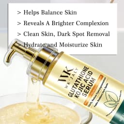 WK JALY Whitening Double Glutathione Women Serum, With Hyaluronic Acid, Sunflower Oil, Anti Dark Spots Essence, For Face, Body