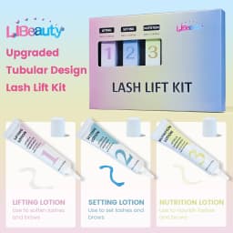 Libeauty 10ml Lash Lift Kit Eyelash Lift Kit & Brow Lamination Kit With Lash Lift Balm Tubular Precision Design For At Home Use