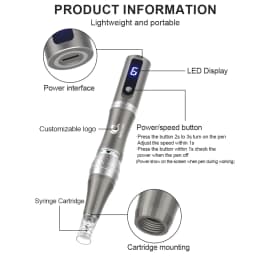 Professional Microneedling Derma Pen Build In Gift Box,Mas Pen S8/N6 Beauty Device For Sale