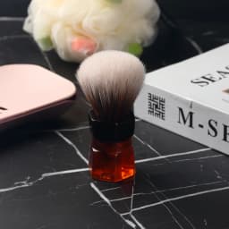 YAQI 24mm Moka Express Synthetic Hair Barbe Mens Shaving Brush