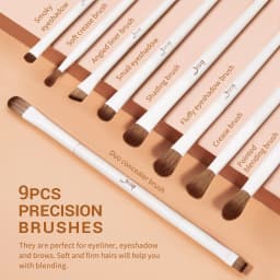 Jessup 14 Pcs Makeup Brush Set, Professional Synthetic Soft Foundation Powder Blending Eye Shadow Contour Liner Brushes Kit T329