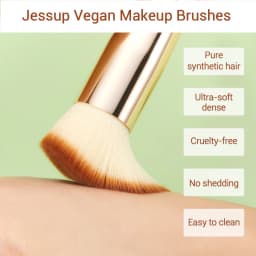 Jessup brushes 20pcs Bamboo Professional Makeup Brushes Set Foundation Powder Detail Eyeliner Eyeshadow Eyebrow Blending