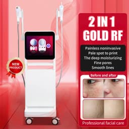 Gold Fractional Morpheus 8 Facial Body Rf Microneedling Catridges 64 Pins Inmode Radiofrecuent Morpheus8 Mchine
