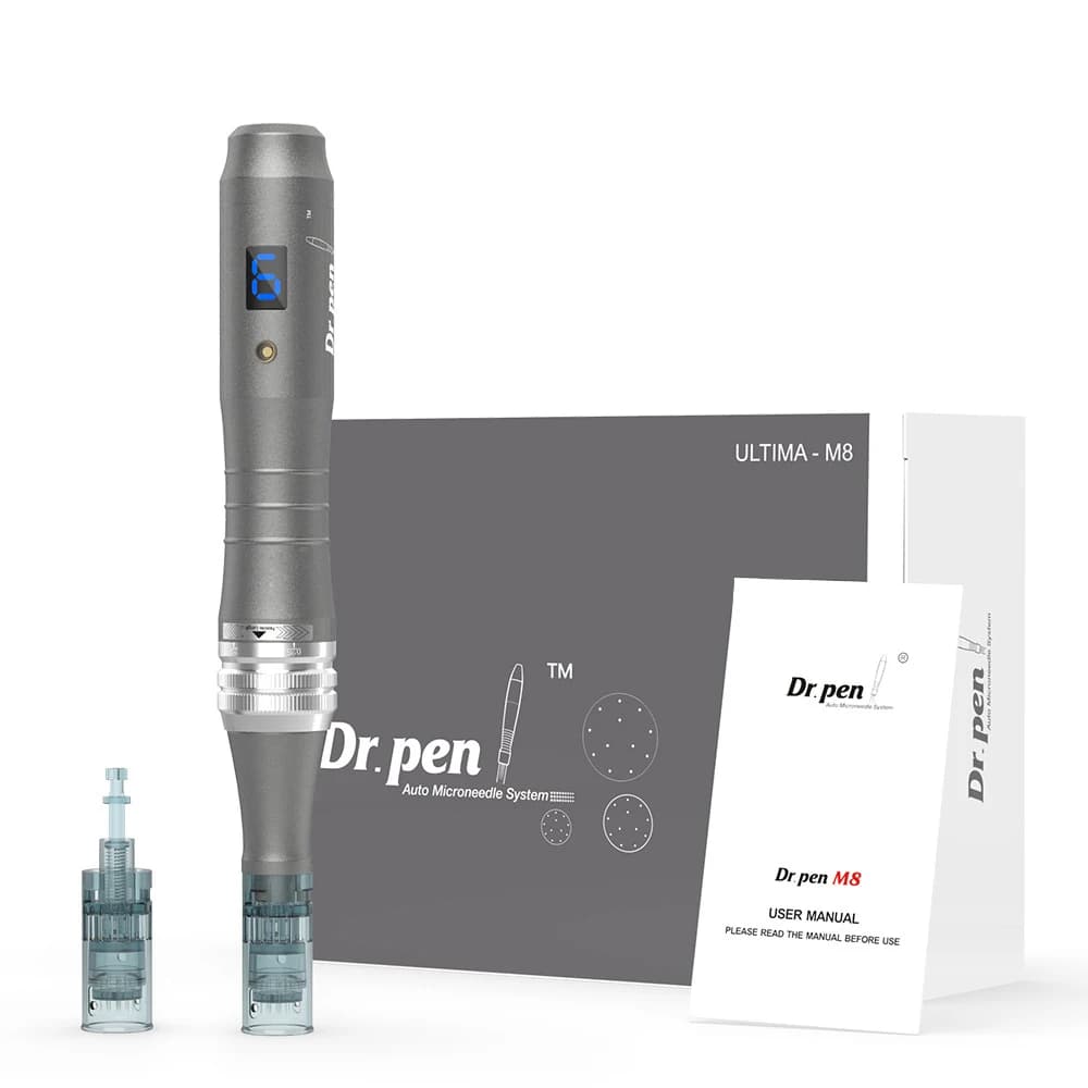 Original Microneedling Pen Dr.pen M8 3 Slots Connector Derma Pen Wireless Skin Care Beauty Device With 16 Pins Needle Cartridge