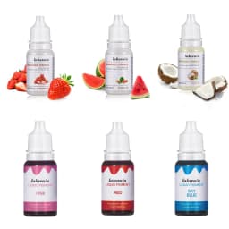Lip Gloss Kit Moisturizing Clear Lip Gloss Base Gel 100ml with Lipgloss Tubes Pigment Powder Glitter Flavor Essence Oils DIY
