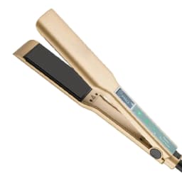 Hair Straightener Smart Touch Display LCD Dispaly Ceramic Heating Plate Flat Irons Professional MCH Fast Warm-up Wide Plate