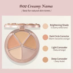 Flower Knows The Sweetie Bear Collection 4-Color Concealer Palette