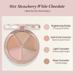 Flower Knows The Sweetie Bear Collection 4-Color Concealer Palette