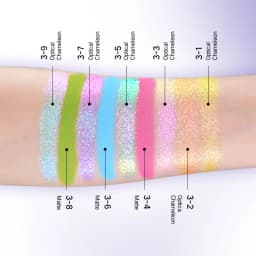 CHARMACY 33 Colors Chameleon Eyeshadow Palette High Pigment Waterproof Multichrome Shimmer Matte Contour Profesional Eye Makeup