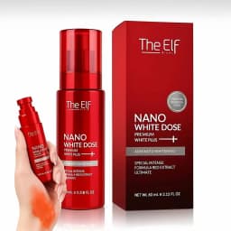 60ml The Elf Nano White Cream Skin Whitening & Brightening Treatment for Face, Dark Spot Corrector, All Skin Types,