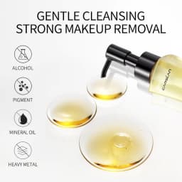 CARSLAN Purifying Cleansing Oil Face Makeup Remover Eyes Lips Fast Gentle Deeply Removing Makeup Oil Cleanser Skincare
