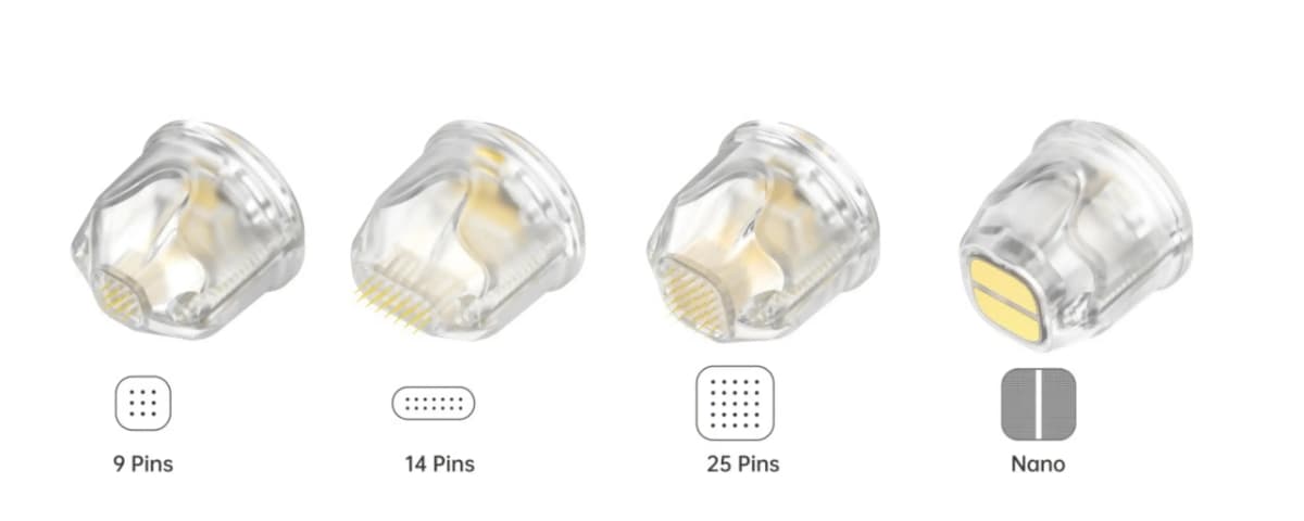 Q2 Bio Pen Sterile Replacement Cartridges 9/14/25/Nano Pins Microneedle Needle Individual Pack Beauty Consumable