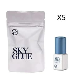 5/10pcs Original Korea Sky S+ Lashes Glue Lady Black Adhesive 1-2S Fast Dry Sky Zone Strong Eyelash Extension Glue Makeup Tools