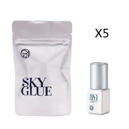 5/10pcs Original Korea Sky S+ Lashes Glue Lady Black Adhesive 1-2S Fast Dry Sky Zone Strong Eyelash Extension Glue Makeup Tools