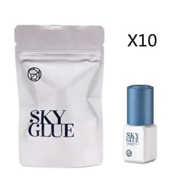 5/10pcs Original Korea Sky S+ Lashes Glue Lady Black Adhesive 1-2S Fast Dry Sky Zone Strong Eyelash Extension Glue Makeup Tools
