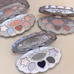 Flower Knows Shell Jewel Collection Professional Makeup Gift Set Eyeshadow Blush Lip Glaze Setting Powder Correcting Primer Kit