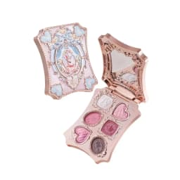 Flower Knows Bunny Garden Matte Pearlescent Powder Fine 6 Color Eye Shadow Contour Palette Long Lasting Makeup Glitter Eyeshadow