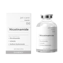 SANENDI Facial Skin Serum Ampoules Hydrating Brightening Skincare with Astaxanthin Copper Peptide PDRN Collagen Niacinamide HA
