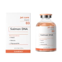 SANENDI Facial Skin Serum Ampoules Hydrating Brightening Skincare with Astaxanthin Copper Peptide PDRN Collagen Niacinamide HA