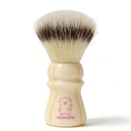 Dscosmetic Pink Piggy CN6 Synthetic Hair with Resin Handle for Man Wet Shaving