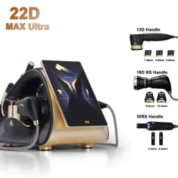 22D Max Machine with 3 Handles 13.3 Inch Touch Screen Face Neck Lifting Body Slimming Professional Salon Beauty Device
