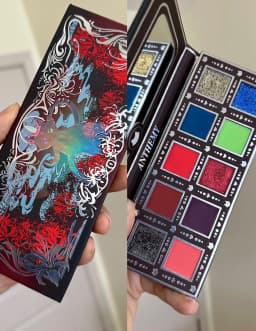 Anthemy 10 Color Matte Pearl Shimmer Glitter Chameleon Eyeshadow Palette