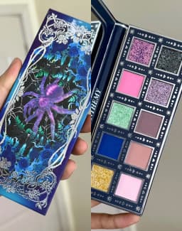 Anthemy 10 Color Matte Pearl Shimmer Glitter Chameleon Eyeshadow Palette