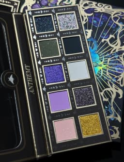 Anthemy 10 Color Matte Pearl Shimmer Glitter Chameleon Eyeshadow Palette