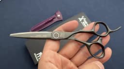 MURASAKI Professional hairdressing scissors,Japan VG10 Cobalt steel,High quality hair cutting scissors,Special design for barber