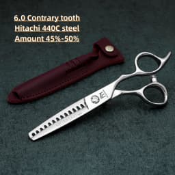 MURASAKI Professional hairdressing scissors,Japan VG10 Cobalt steel,High quality hair cutting scissors,Special design for barber