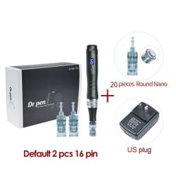 Original Dr pen Ultima M8 With 22 Cartridge Wireless Microneedling Pen Skincare Kit Beauty Machine 0.25 mm Needle length