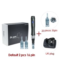 Original Dr pen Ultima M8 With 22 Cartridge Wireless Microneedling Pen Skincare Kit Beauty Machine 0.25 mm Needle length