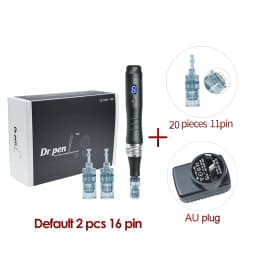 Original Dr pen Ultima M8 With 22 Cartridge Wireless Microneedling Pen Skincare Kit Beauty Machine 0.25 mm Needle length