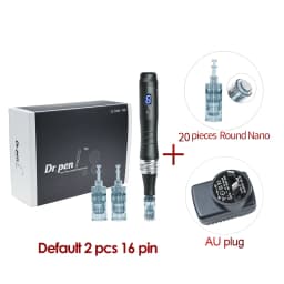 Original Dr pen Ultima M8 With 22 Cartridge Wireless Microneedling Pen Skincare Kit Beauty Machine 0.25 mm Needle length