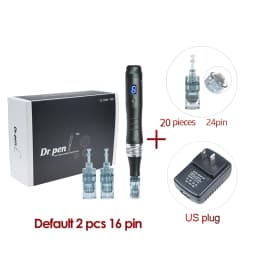 Original Dr pen Ultima M8 With 22 Cartridge Wireless Microneedling Pen Skincare Kit Beauty Machine 0.25 mm Needle length