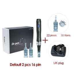 Original Dr pen Ultima M8 With 22 Cartridge Wireless Microneedling Pen Skincare Kit Beauty Machine 0.25 mm Needle length