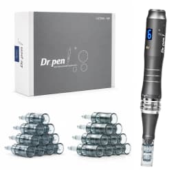 Original Dr pen Ultima M8 With 22 Cartridge Wireless Microneedling Pen Skincare Kit Beauty Machine 0.25 mm Needle length