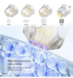 10Pcs Dr Pen Bio Pen Q2 Disposable Microneedling Needle LED Light Therapy and Microcurrent 9 14 25 Pins Nano